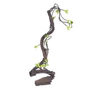 Semme Grimpeur De Vigne Artificiel De Reptiles, DéCor De Cage De Terrarium De Branche De Courbure De Jungle pour Le Serpent De Grenouille De LéZard(S)