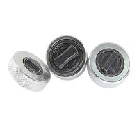 Semme Jeu de 3 Cliquets à Doigt, Molette Réversible, clé à Paume/entraînement de 4 3/8/2 Pouces, Compact, 38 Mm de Diamètre pour les Espaces Restreints, Construction en Acier, Poignée Antidérapante