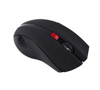 Semme Jeu Optique par [Nom de Marque] 2,4 GHz Conception Portable DPI 6 Touches Idéal pour Les Jeux Informatiques Économie d'énergie Légère (Black)