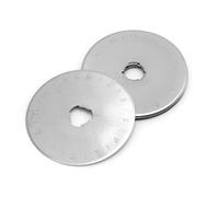 Semme Lames de Rechange pour Coupeur de 45 Mm, Paquet de 10 Lames en Acier allié de qualité Supérieure pour Couper le Tissu et l'artisanat du Cuir, Haute netteté et durabilité
