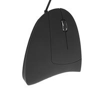 Semme Main Gauche Ergonomique Filaire Verticale Ergonomique Filaire Main Gauche 800/1200/1600 DPI USB Optique Compatible avec 8/10 pour Les Utilisateurs Gauchers (Modèle)