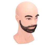 Semme Mannequin de Barbier Réaliste pour Homme, en PVC, Formation à la Coupe de Barbe, pour la Pratique de la Coupe et l'enseignement de la Conception Ergonomique pour Une Utilisation Confortable