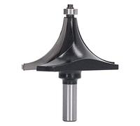 Semme Mèche de Toupie Ronde en Carbure de Tungstène de qualité Supérieure/tige de 2 Pouces/2 X 3/, Outil de Coupe Efficace pour le Travail du Bois, Polyvalent pour le contreplaqué MDF et le Bois Dur