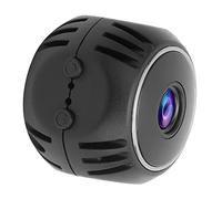 Semme Mini Caméra WiFi 1080P, Suivi Automatique Humanoïde avec Détection Améliorée par L'IA, Surveillance Nocturne à Domicile, avec Base de Montage et Câble de Données, pour la