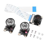 Semme Module de Caméra Objectif Fisheye 500MP Grand Angle avec Lumière de Remplissage Compatible avec 3/2/B pour la Surveillance des Projets de Bricolage