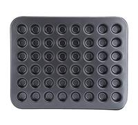 Semme Moule à Muffins Antiadhésif de 48 Tasses pour la Cuisson, Cupcakes en Acier au Carbone avec Conception à Dégagement Facile