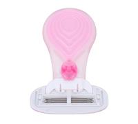Semme Outil de Rasage Manuel à 5 couches, Mini épilateur Portable pour Femme avec Tête de Coupe Dynamique, Entièrement Lavable, avec étui de Rangement, pour L'épilation du Visage