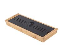 Semme Petit Plateau à thé Gongfu Plateau à thé de Service Traditionnel Chinois pour le Matériel de Kung Fu avec Conception de Drainage Accessoire de en Forme de Rectangle Exquis