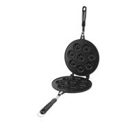 Semme Plat de Cuisson à Beignets en Alliage d'aluminium de qualité Supérieure avec Poignée Facile à Saisir pour de Délicieuses Gaufres et des Friandises Assorties