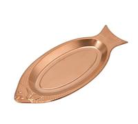 Semme Plateau de Service en Forme de Poisson Plateau d'apéritif en Acier Inoxydable de qualité Supérieure pour les Fêtes, Mariages, Anniversaires, Design élégant en une Seule Pièce, Facile à Ranger