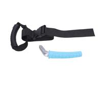 Semme Poignée D'assistance de Porte de Voiture, Poignée de Support de mobilité Portable en Aluminium et Silicone pour Voiture, sans Installation Nécessaire pour Personnes âgées (BLUE)