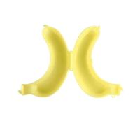 Semme Porte-Banane, Gardien de Bananier 3 Couleurs Garde de Banane de Banane pour Mettre les Fruits et la Banane (YELLOW)