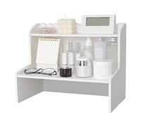 Semme Présentoir de Bureau en Bois, Support de Rangement Multicouche pour