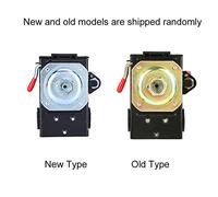 Semme Pressostat Universel 95-125 Psi Valve de Contrôle du Compresseur D'air avec Collecteur de Connexion à Port Unique pour Remplacement 20A Robuste