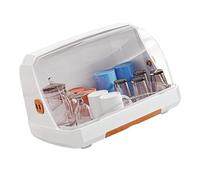 Semme Rangement de Tasses de Bureau Multifonctionnel avec Couvercle, Support de Séchage pour Tasses à thé et Fruits, Table élégante pour une Maison Bien Rangée, Grand Design Orange 37x26x23cm (Grand