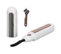 Semme Recourbe-cils électrique Rechargeable USB, Outil de Recourbe-cils Chauffant Longue Durée avec Affichage Numérique pour Femmes, Voyage, Usage Domestique (WHITE)