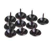 Semme Retro Nails 100 Pièces Accessoires de Meubles Décoratifs Fer Rond pour l'artisanat et la Décoration Intérieure 16 X 20 Mm Bronze Cyan (16 * 20mm)