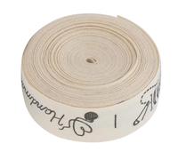 Semme Ruban de Polices de Coton de 0,5 Cm de Large pour Emballer des Décorations de Fête de Mariage, 5 Mètres par Rouleau (aiguille à coudre et fil)