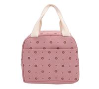 Semme Sac à Déjeuner en Velours côtelé, Boîte à Déjeuner Isolée de Grande capacité avec Doublure en Aluminium Imperméable, Plusieurs Compartiments pour les Pique-niques de Travail