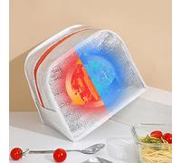 Semme Sac à Déjeuner Isotherme en Forme de Dessin animé pour Enfants, Grande capacité, Design Mignon et Réutilisable (BROWN) (BROWN) (vache rose)