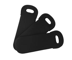 Semme Sac de Refroidissement de Bouteille en Néoprène, 3 Pièces, Support de Manchon de Protection pour Boissons et Couvercles de Bouteilles Isolés
