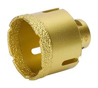 Semme Scie Cloche 55 Mm Foret de Brasage de qualité Supérieure pour Béton de Marbre Conception Efficace de Drainage des Copeaux Compatible avec les Perceuses électriques d'établi