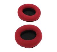 Semme Semme Coussinets d'oreille 2 Pièces pour écouter et Un Casque-Coussins de Remplacement Confortables (Rouge) (Rouge) ()