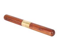 Semme Semme Outil de Biseautage du Cuir avec 6 Tailles de Bois de Santal pour Bricolage, Artisanat, Finition d'articles en Cuir (Acier-Bois de Santal 6) (Acier- de)