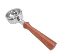 Semme Semme Porte-filtre sans Fond de 58 Mm pour Machine à café NOWWA - Poignée en Acier Inoxydable avec Design Amovible pour une Expérience Optimale (E Cercle Palissandre) (E Cercle