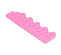 Semme Silicone en Forme 3D pour Fondant, Chocolat et Décoration de Gâteaux DIY-sans Danger pour la Cuisson, (PINK)