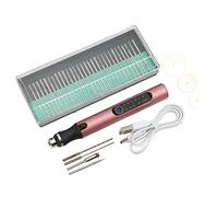 Semme Stylo de Gravure Portable par [votre Nom de marque] Outil de Gravure sur Métal à 3 Vitesses pour la Fabrication de Bijoux, et Artisanat sur Verre (Or Rose)