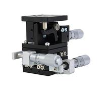 Semme Table de Coupe Linéaire LD40 LM 3 Axes XYZ, 40x40mm, Déplacement Manuel avec Têtes Micrométriques, Rouleau Haut pour Semi-conducteur Optique