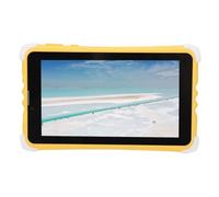 Semme Tablette pour Enfants avec 128 Go de ROM, Jeux éducatifs STEM et Artistiques, Contrôle Parental, étui de Protection Robuste, écran à luminosité Réglable, avec Mémoire Extensible (Yellow)