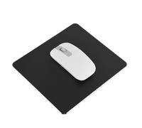 Semme Tapis de Jeu Antidérapant en Aluminium, Tapis de Contrôle Double Face pour PC et de Souris élégant pour Une Conception Optique Anti-Rayures et Antidérapante (Black)