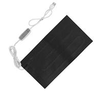 Semme Température Reguler le Chauffage Chauffant Chauffage en Tissu électrique DC5V Température Réglable pour le Bureau à Domicile Utilisation (15x30cm)