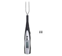 Semme Thermomètre à Viande Numérique Fourchette IP67 Lecture Rapide de L'eau Grand écran Lectures Précises de la Température pour Griller le Steak, le Poulet, la Cuisson du Porc