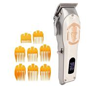 Semme Tondeuse à Cheveux électrique Haute Puissance pour Hommes, Tondeuse à Cheveux Rechargeable avec Poignée Ergonomique, Lames en Acier Inoxydable et Faible Bruit, Idéale pour un Usage Domestique