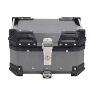 Semme Top Case de Moto 25L avec Verrou de sécurité en Alliage d'aluminium à Dégagement Rapide pour Casque et Bagages Boîte de Transport Arrière pour Motos