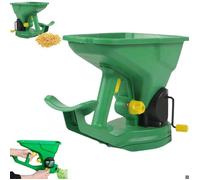 Semoir à manivelle - Virex® - Épandeur de grains manuel - Distributeur d'engrais rotatif - Portable - Ergonomique