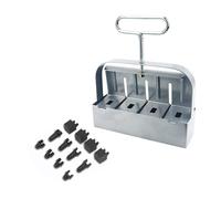 Semoir de jardin ergonomique, résistant à la corrosion, outil de semis manuel facile à transporter pour les amateurs et les professionnels