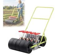 Semoir de légumes Manuel, planteur de graines de Jardin de précision avec espacement des rangées réglable de 7 à 44 cm, pour Plus de 40 Cultures, pour Jardin agricole extérieur 5-Row