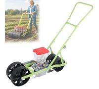 Semoir de légumes Manuel, planteur de graines de Jardin de précision avec espacement des rangées réglable de 7 à 44 cm, pour Plus de 40 Cultures, pour Jardin agricole extérieur 2-Row