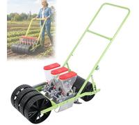Semoir de légumes Manuel, planteur de graines de Jardin de précision avec espacement des rangées réglable de 7 à 44 cm, pour Plus de 40 Cultures, pour Jardin agricole extérieur 3-Row