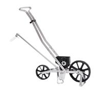 Semoir manuel de précision en aluminium Pro Edition, avec réglage de la profondeur, graines en aluminium, trancheuse à une rangée, pour maïs sucré, poireaux et autres graines fines