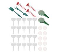 Semoir Manuel Mini en Plastique, Outil de Semis Réglable pour Débutants | Réduit le Gaspillage de Graines, Portable, pour Salades et Herbes, Bac de Semis et Culture Maison