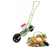 Semoir manuel, outil de précision à pousser à la main pour légumes, maïs, cacahuètes, espacement réglable des rangées, équipement agricole portable multifonctionnel pour jardinage à la maison