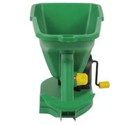 Semoir Manuel Vert en Plastique, Léger, à Dispersion Réglable pour Semis | Jardinage Potager et Bricolage, Épandeur Rotatif, Usage Farming et Lawn Seeding