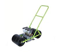 Semoir-planteur Manuel, Machine de semis Portable à Rouleau, semoir de précision pour Jardin et Agriculture en Plein air(3-Wheel)