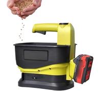 Semoir sans Fil, épandeur Dengrais électrique, Grande Capacité De 5,5 L, 6 Vitesses De Semis Réglables, Universel pour Lentretien De La Pelouse Toute Lannée