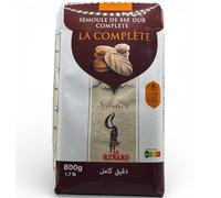 Semoule de Blé Dur Le Renard, Qualité Supérieure, 1kg (1, Complet)